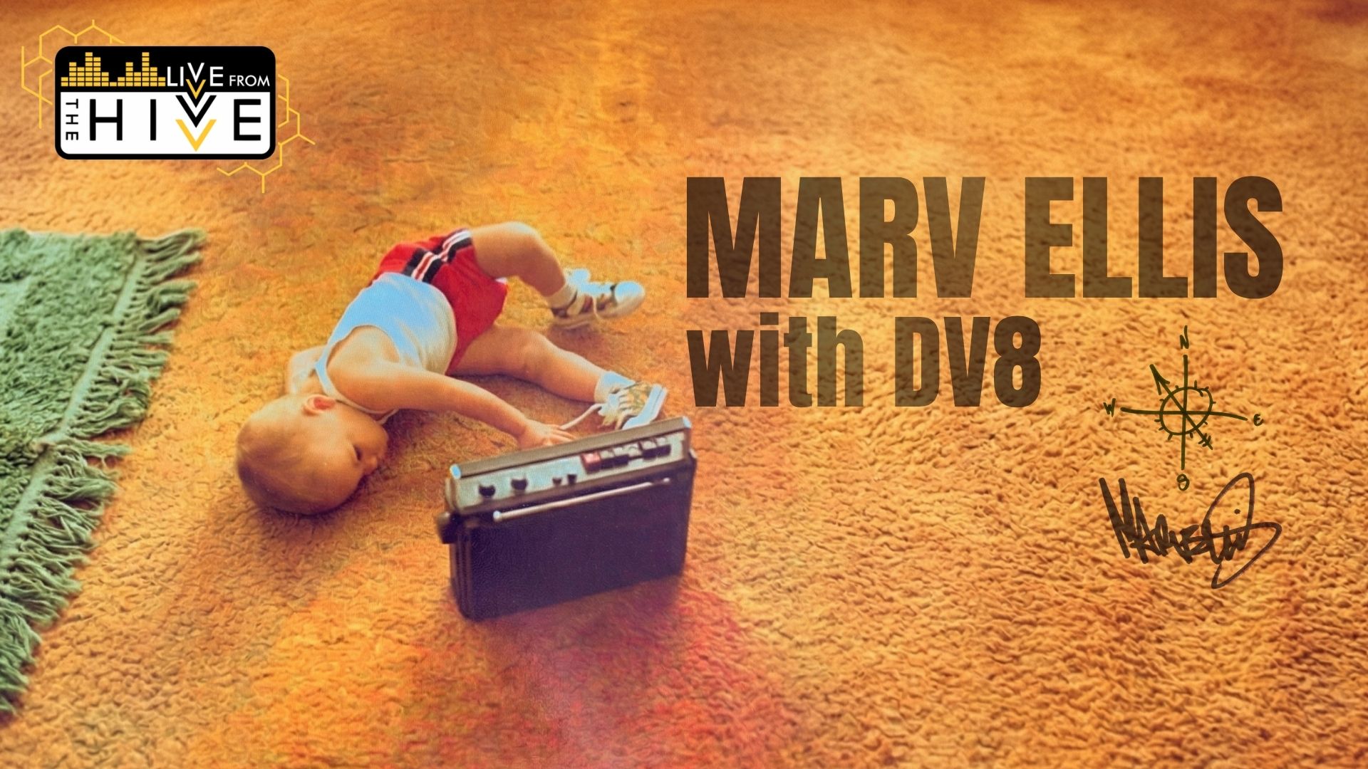 Marv Ellis with DJ DV8