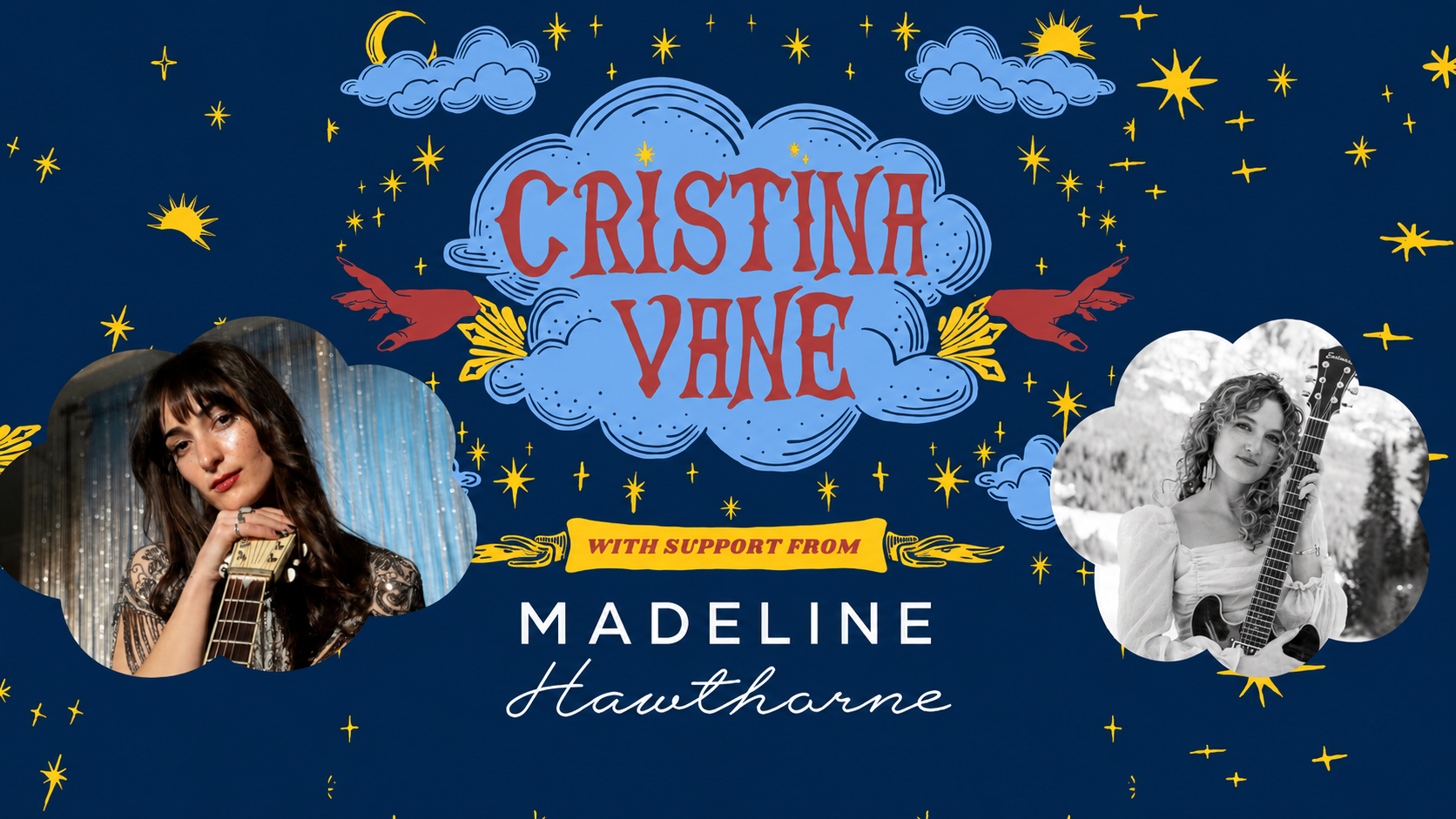Christina Vane with Madeline Hawthorne