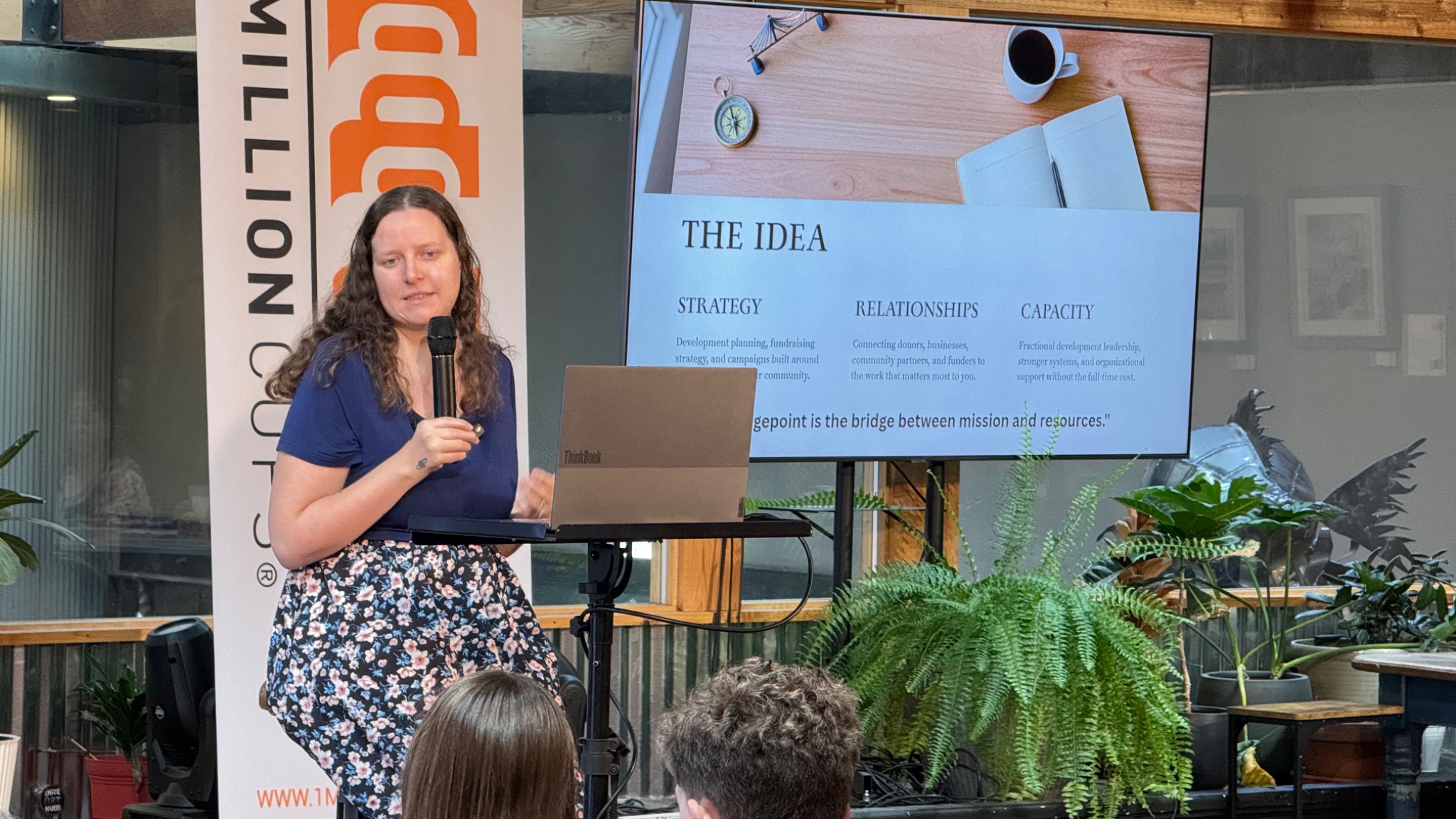 Photo from Hannah Kirschenmann & Lori Nissen - 1 Million Cups by The Hivve