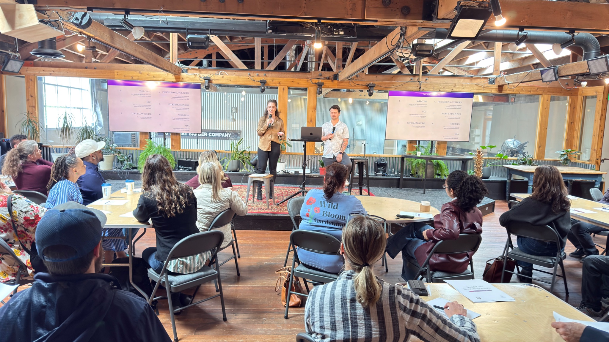 Fan photo from Unscripted: A Storytelling Masterclass