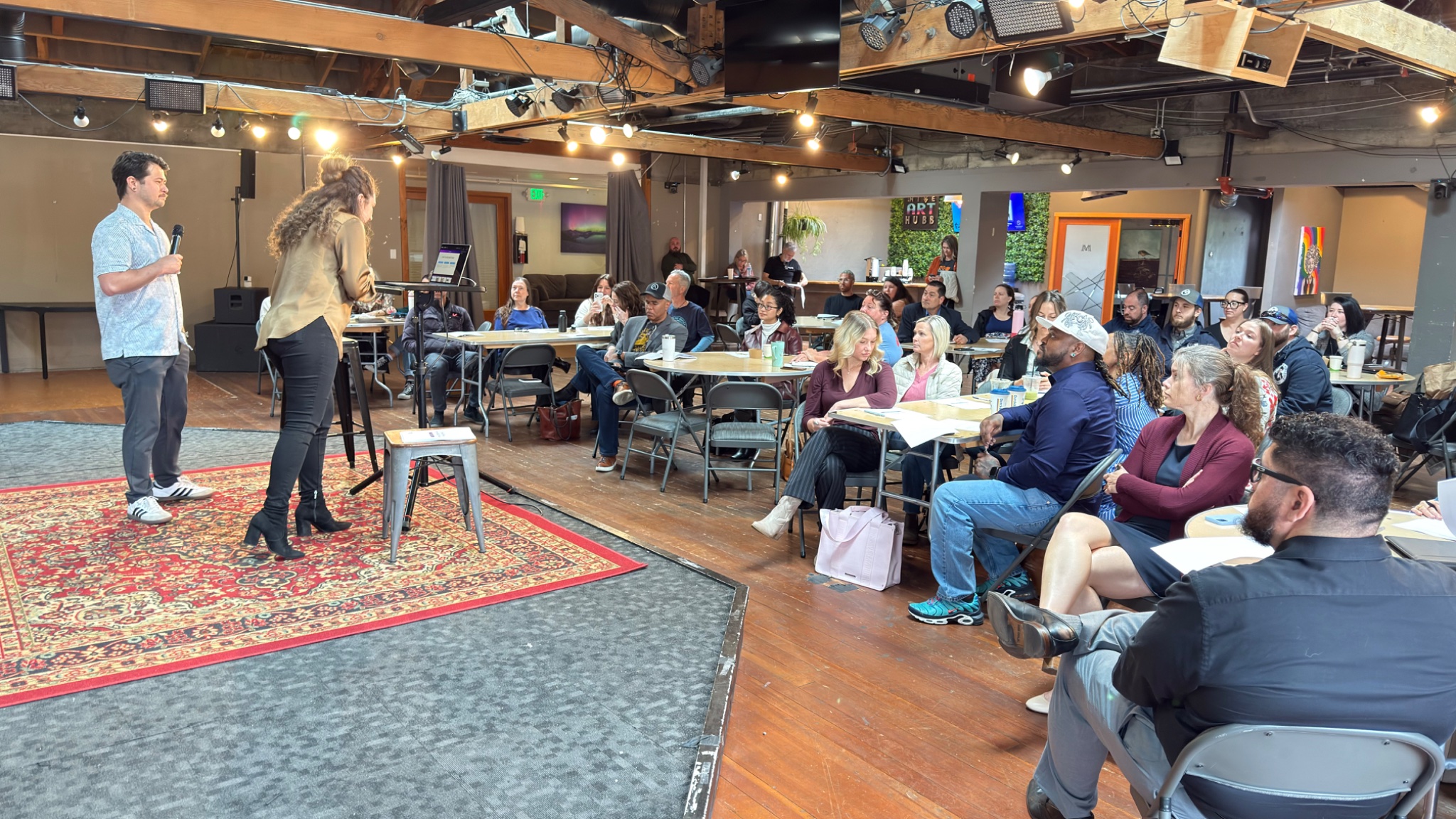 Fan photo from Unscripted: A Storytelling Masterclass