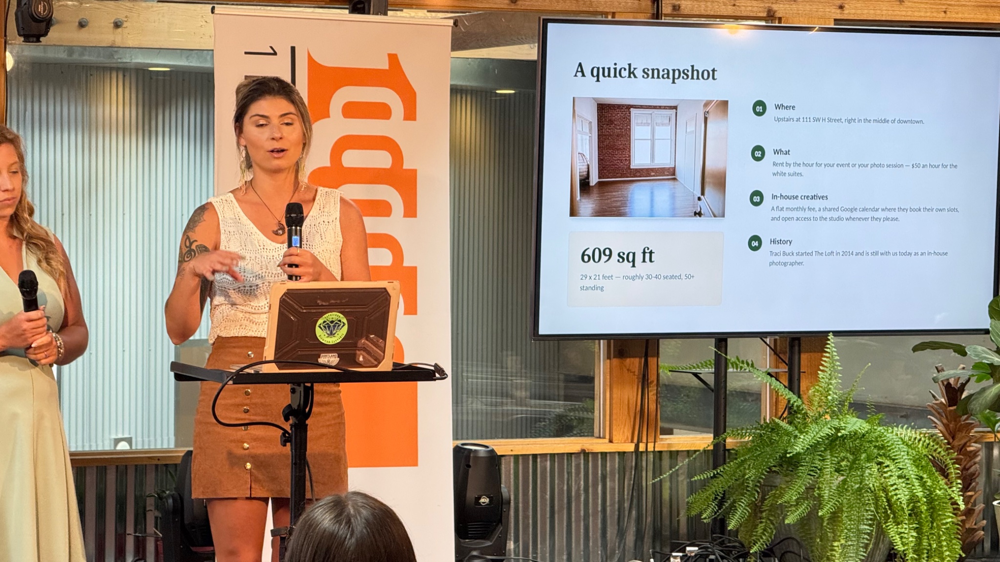 Photo from Carrie Boltz (The Loft Above) - 1 Million Cups by The Hivve