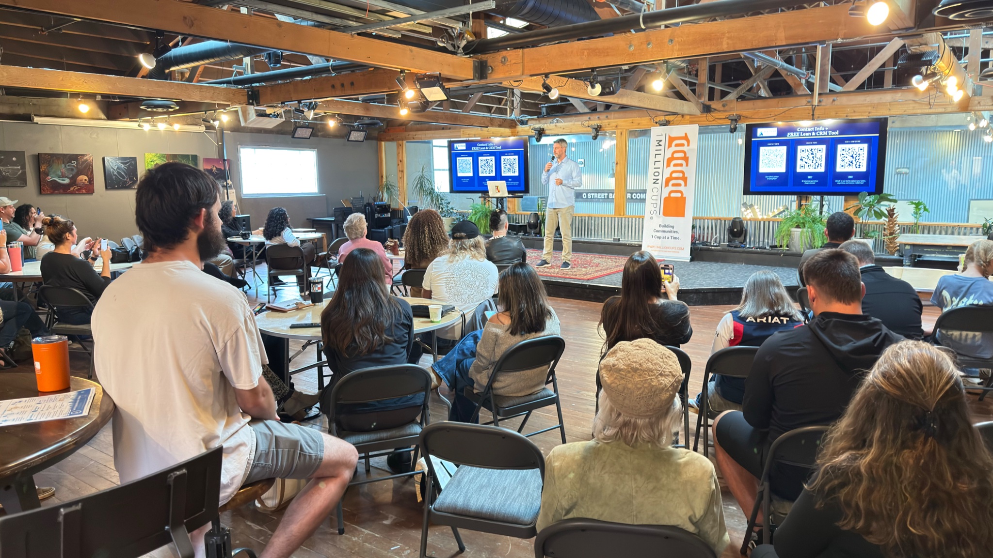 Photo from 1 Million Cups - John Benson & Logan Roberts by The Hivve