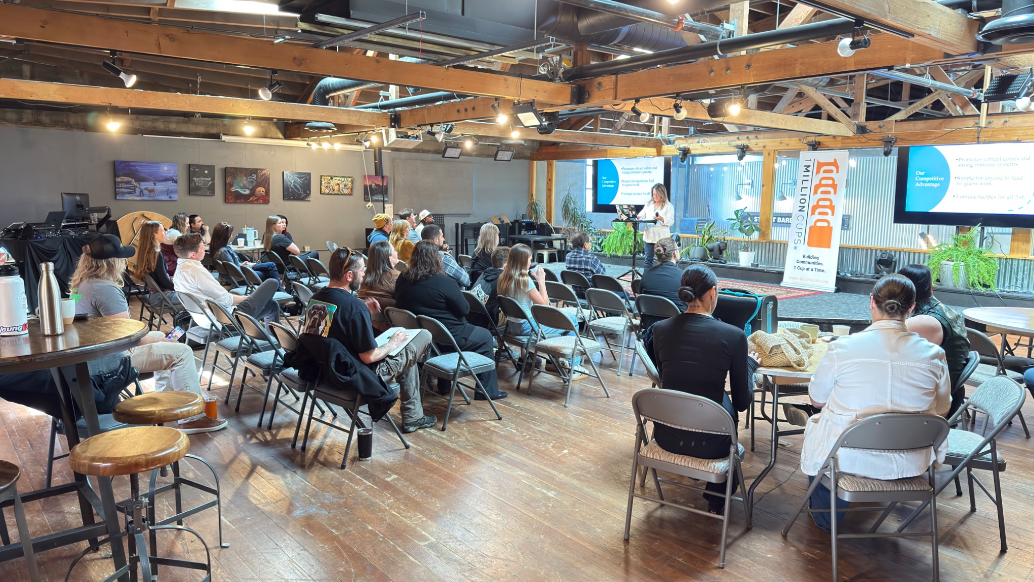 Fan photo from 1 Million Cups - Marine Nourish + No Mud No Lotus