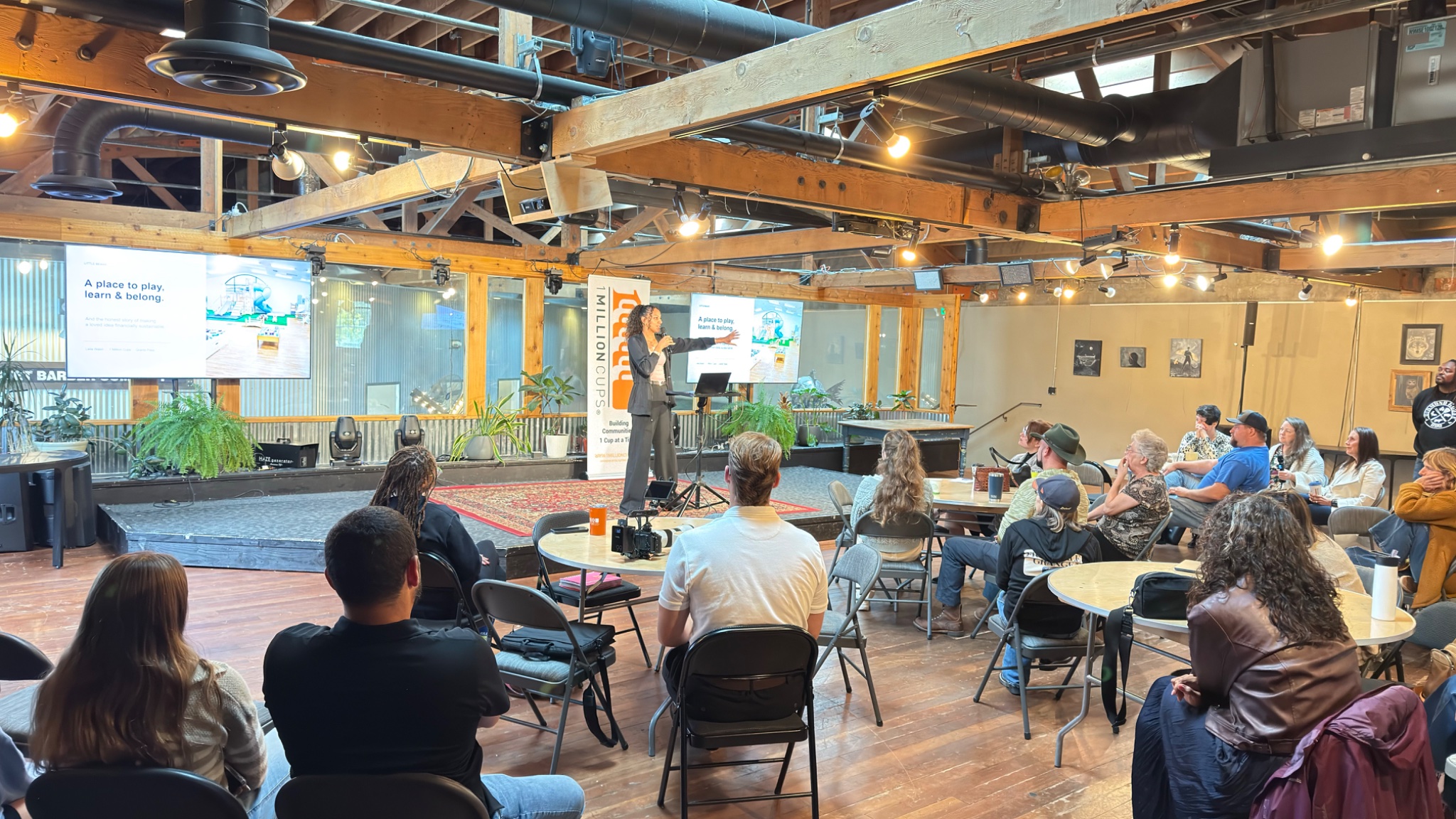 Fan photo from Leila Walsh (Little Beans GP)  - 1 Million Cups
